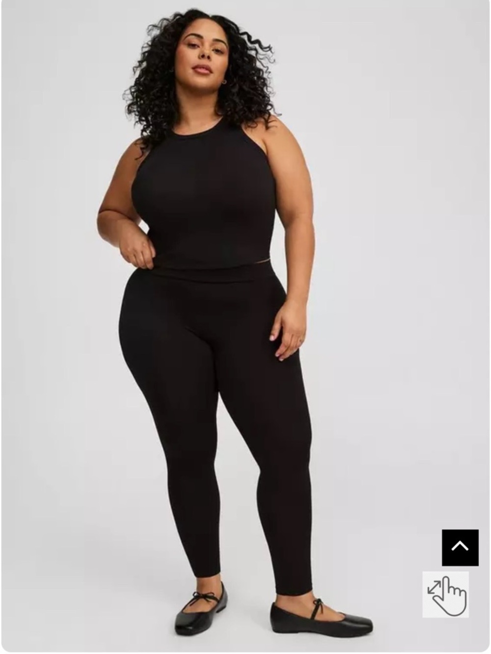 Torrid 2 Pair Black Premium Stretch Leggings, 0 12